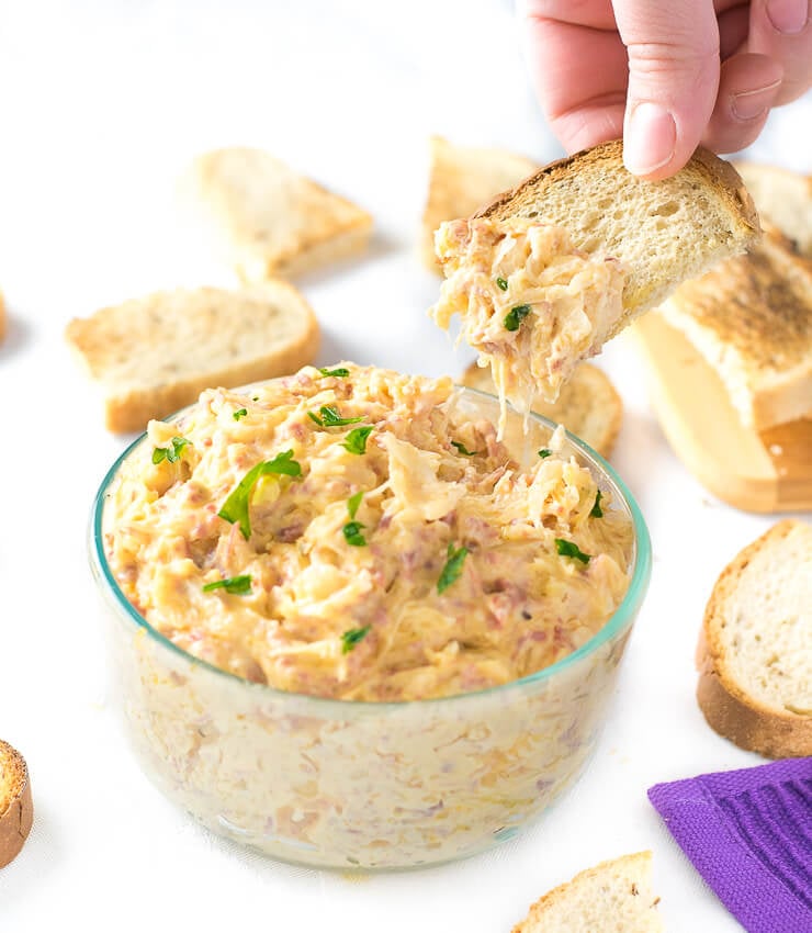 Hot Reuben Dip Appetizer