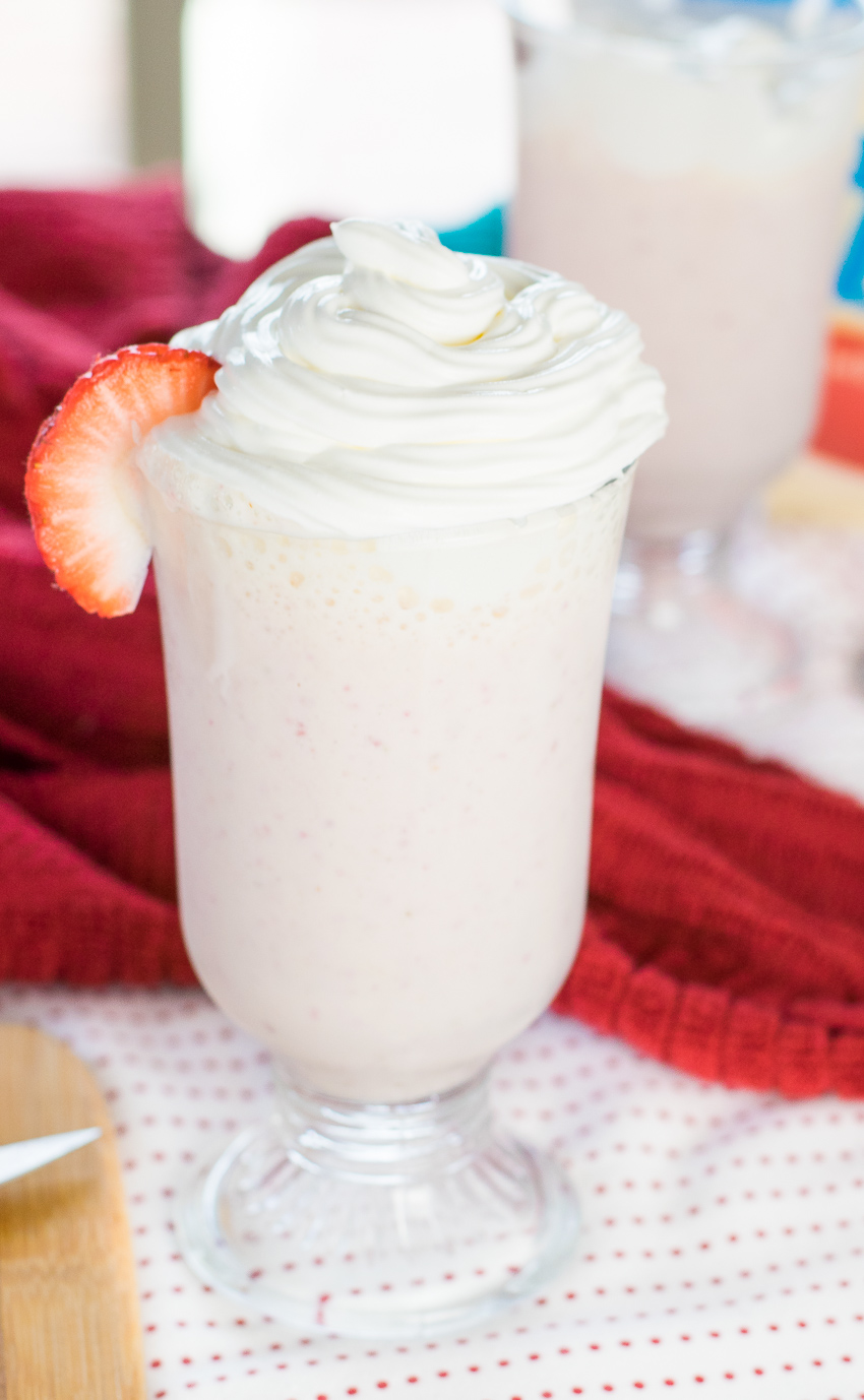 Strawberry Banana Milkshake Fox Valley Foodie