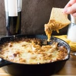 Baked Caramelized Onion Dip with Gruyere Cheese