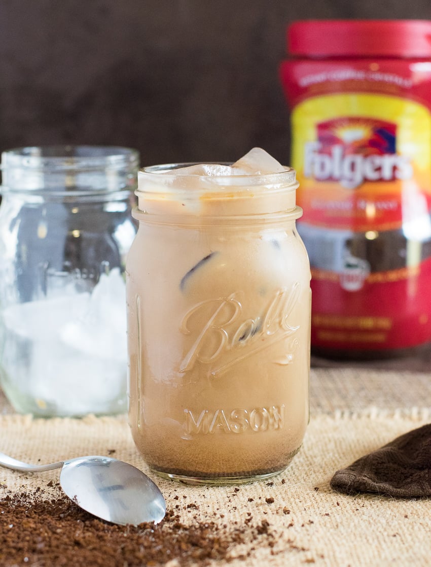 Creamy Vanilla Mocha Iced Coffee Recipe