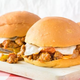How to Make Sausage Pizza Sloppy Joes