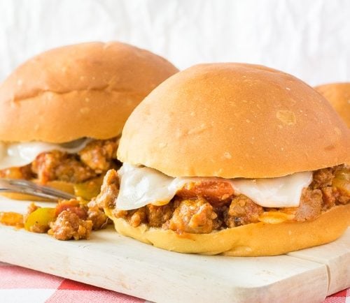 How to Make Sausage Pizza Sloppy Joes