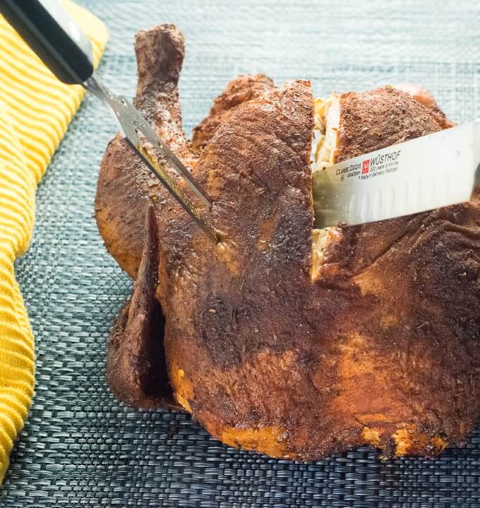 How to Make Smoked Whole Chicken