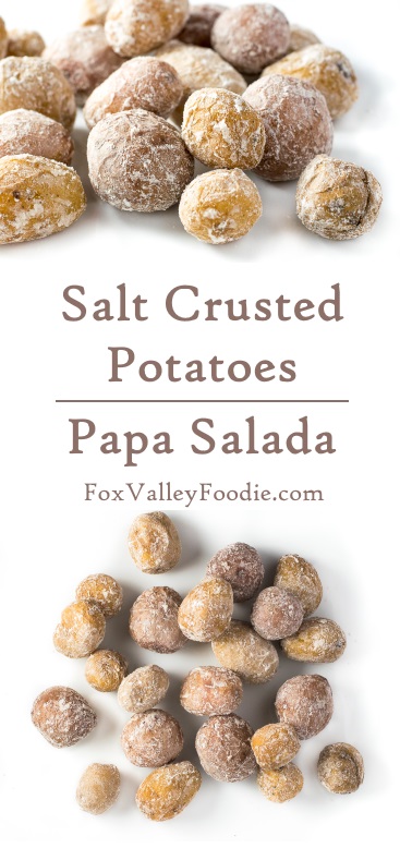 Salt Crusted Potatoes Papa Salada Recipe