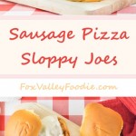Sausage Pizza Sloppy Joes Recipe - Easy Meal