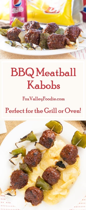 BBQ Meatball Kabobs Recipe - Perfect for the Grill or Oven