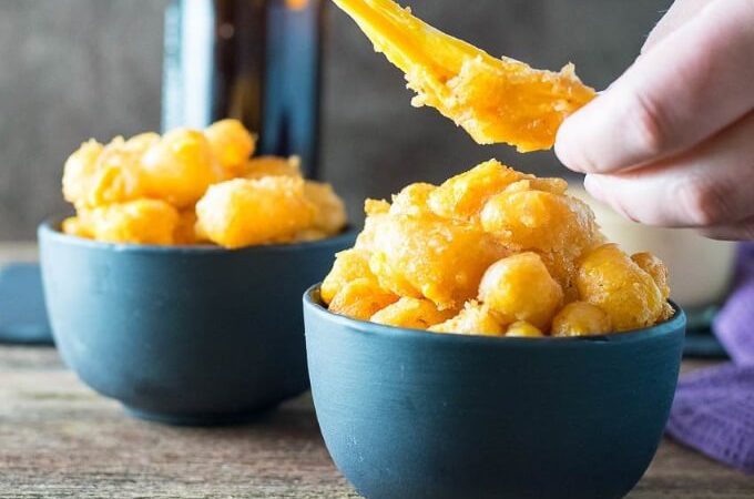 Beer Battered Deep Fried Cheese Curds