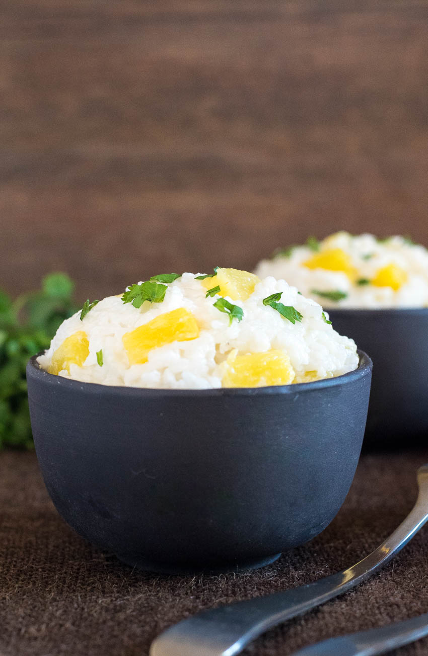 Coconut Milk Rice with Pineapple Recipe