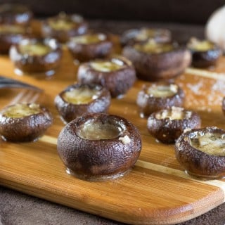 Garlic Butter Roasted Mushrooms