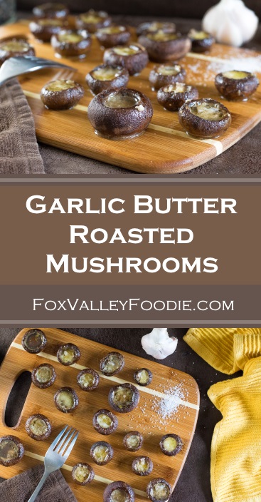 Garlic Butter Roasted Mushrooms Recipe