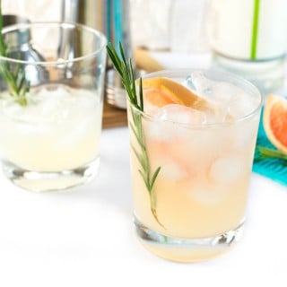 Lime Grapefruit and Rosemary Gin Gimlet Recipe