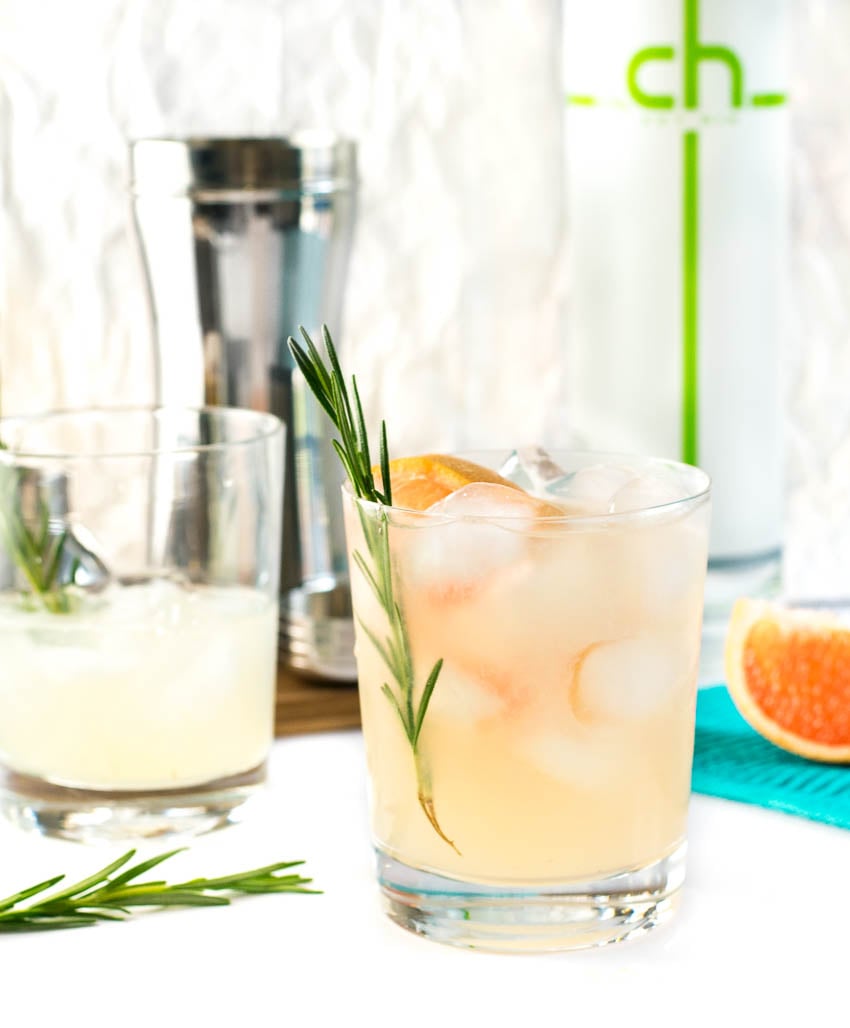 Lime Grapefruit and Rosemary Gin Gimlet