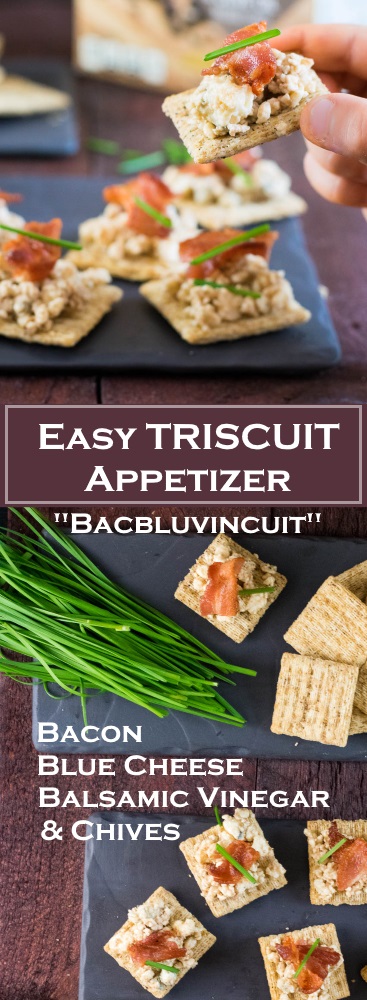 Easy TRISCUIT Appetizer - Bacbluvincuit Recipe
