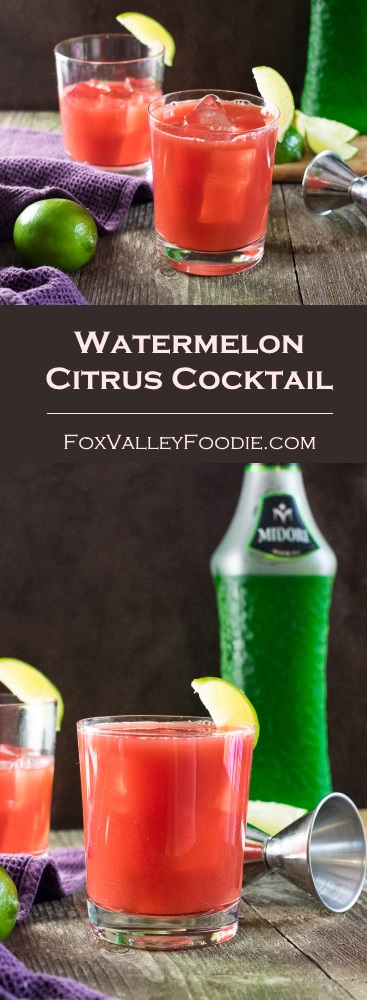 Watermelon Citrus Cocktail Recipe 