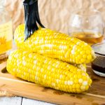Browned Butter Maple Bourbon Corn on the Cob