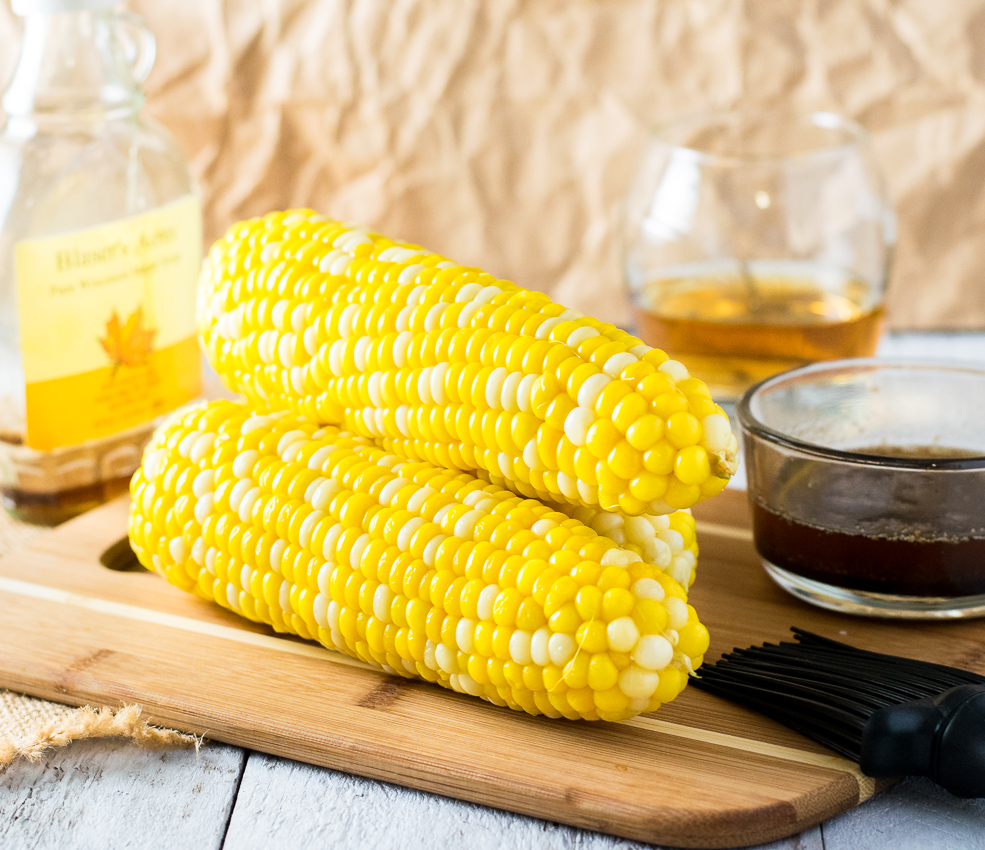 Browned Butter Maple Bourbon Corn on the Cob Recipe