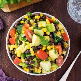 How to Make Avocado Black Bean Salad