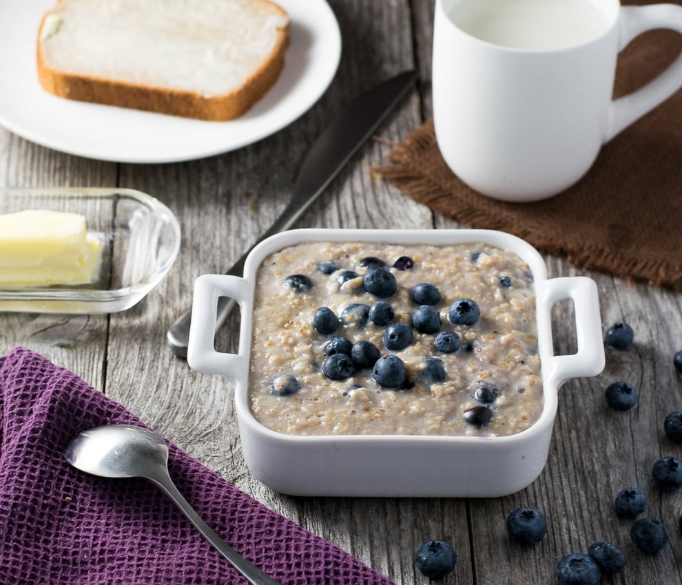 Blueberry Vanilla Oatmeal