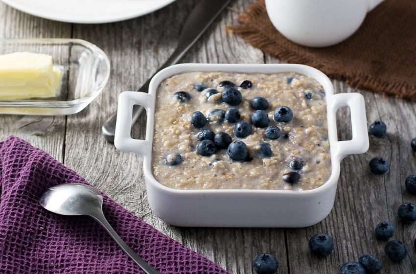 Blueberry Vanilla Oatmeal