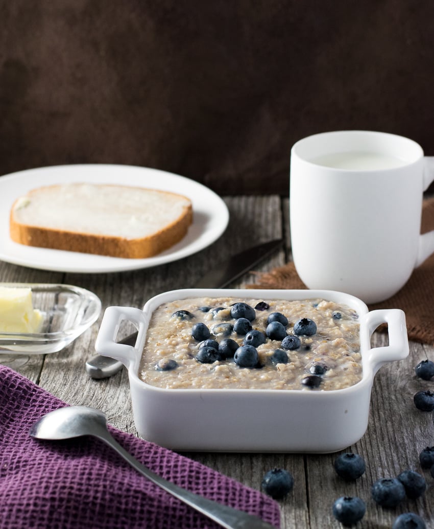 Blueberry Vanilla Oatmeal