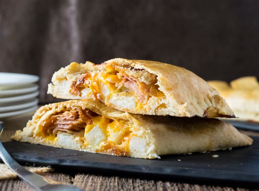 Ham Cheese and Potato Cornish Pasty Recipe