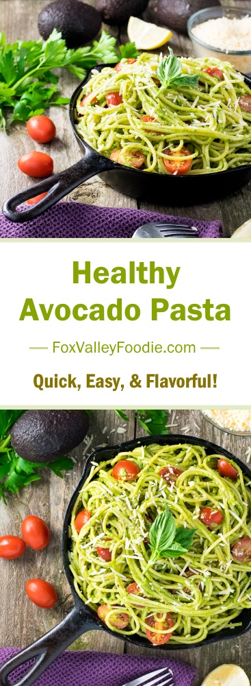 Healthy Avocado Pasta Recipe 
