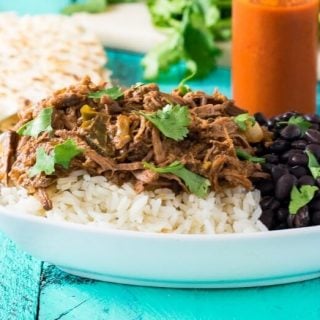 Slow Cooker Cuban Shredded Beef Ropa Vieja