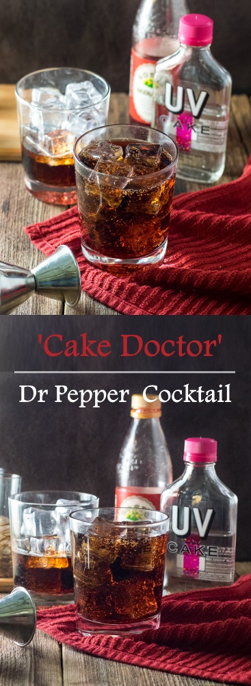 Cake Doctor - Dr Pepper Cocktail recipe