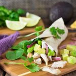 Cilantro Lime Chicken Wrap