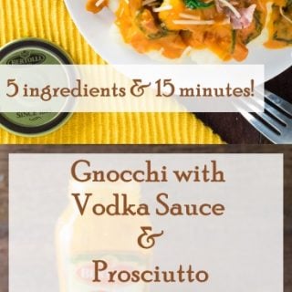 Gnocchi with Vodka Sauce and Prosciutto recipe. Tuscan way of cooking: https://ooh.li/9fc082e