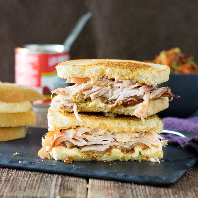 Sourdough Bacon Turkey Panini with Chipotle Mayo Recipe