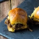 Baked Mississippi Roast Party Sandwiches