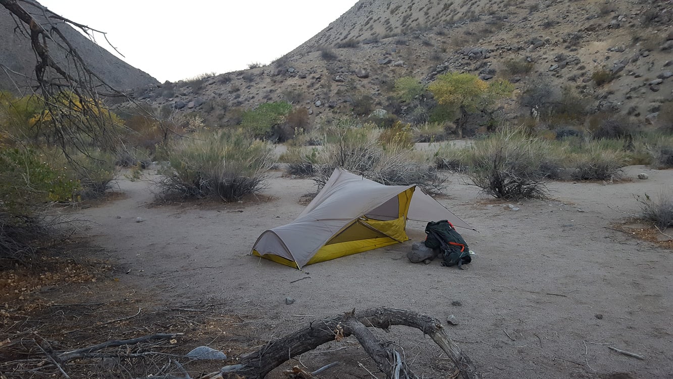 Death Valley Backpacking Cottonwood Canyon