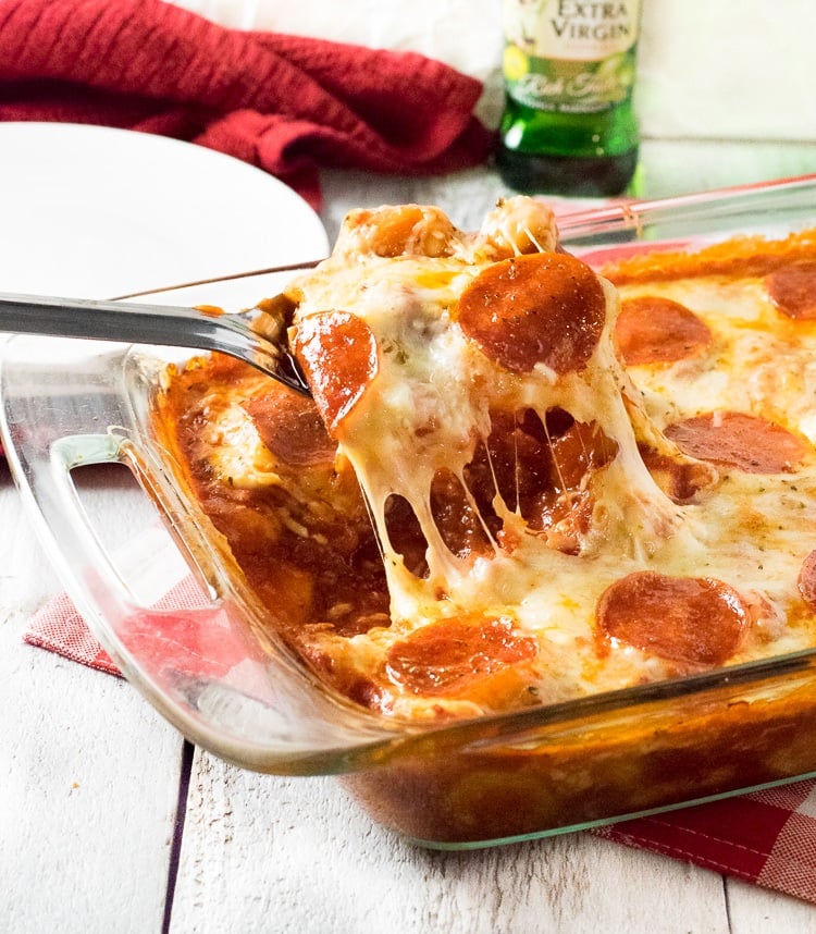 Easy Pizza Baked Gnocchi