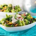 Broccoli Salad with Bacon and Cheese