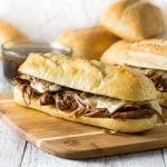 Easy Crock Pot French Dip Sandwiches