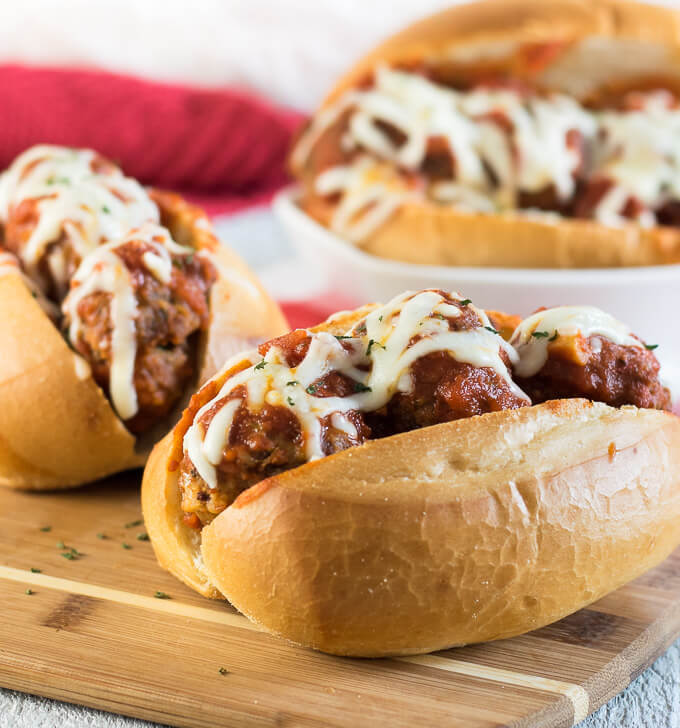 Easy Meatball Subs  Fox Valley Foodie
