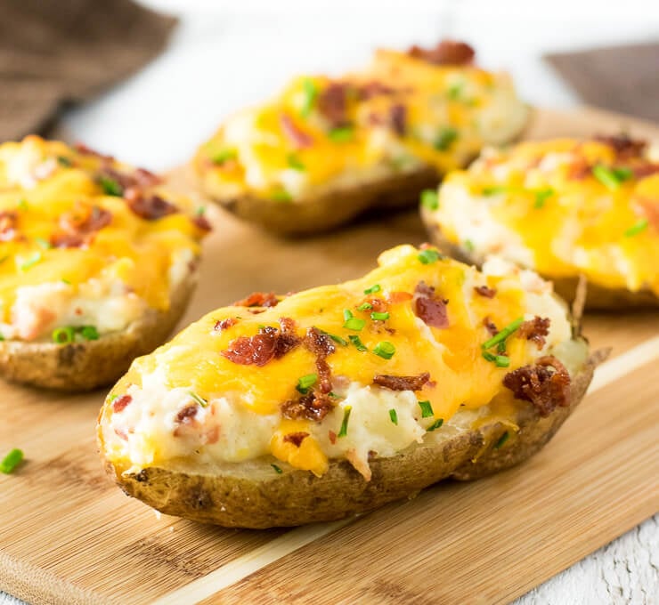 Twice Baked Potatoes without sour cream.