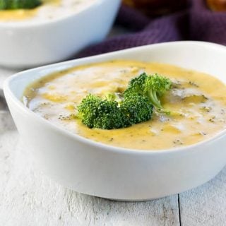 Creamy Crock Pot Broccoli Cheese Soup