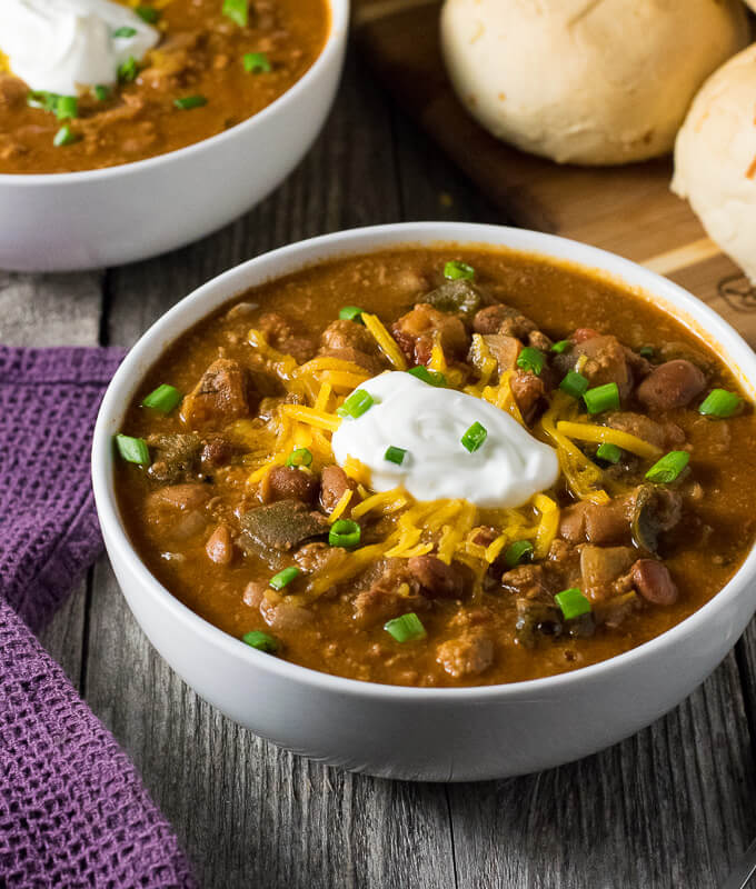 Crock Pot Turkey Chili