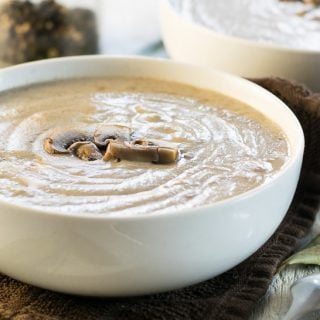 Roasted Mushroom Bisque