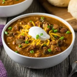 Slow Cooker Turkey Chili