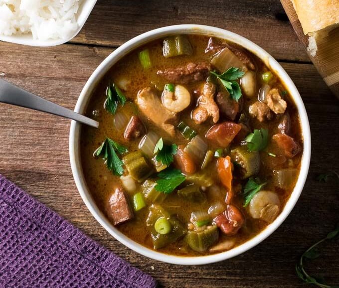 Gumbo from Scratch with a Gumbo Roux Fox Valley Foodie