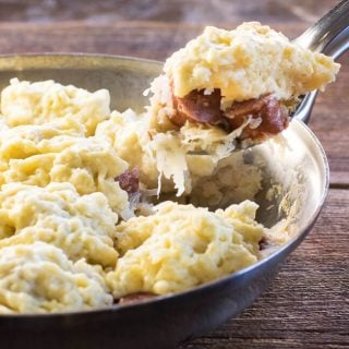 Sauerkraut and Dumplings with Kielbasa