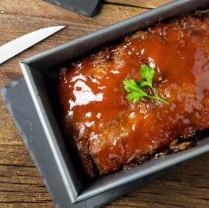 Pain de viande au sucre brun avec ingrédient secret