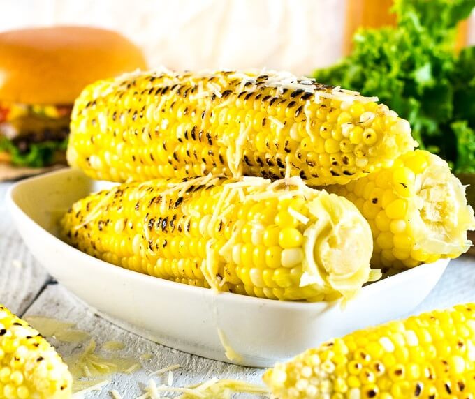 Parmesan Garlic Butter Corn on the Cob Fox Valley Foodie