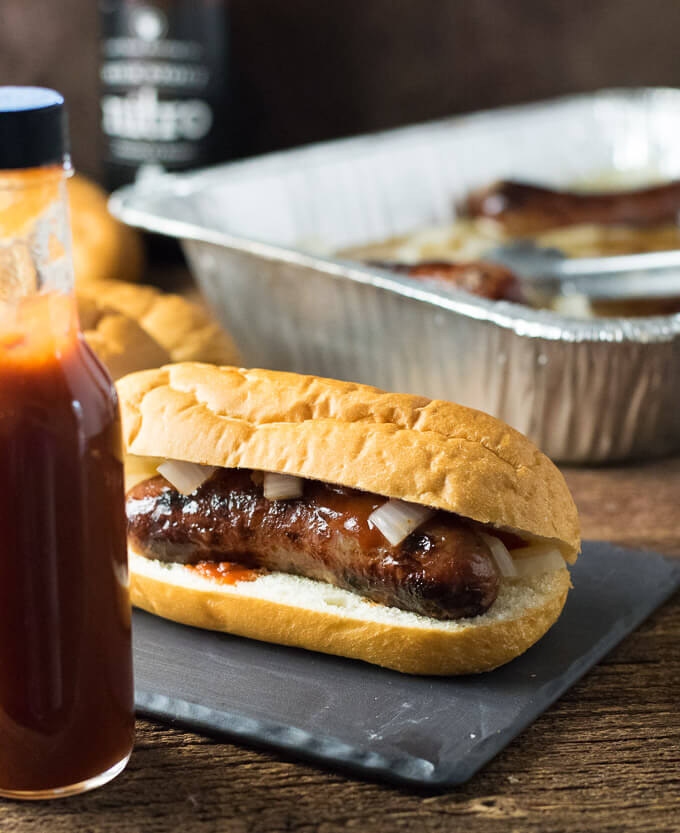 This Brat Tub Beer Bath Will Elevate Your Sausage Grilling Game