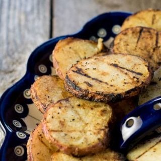 Grilled potatoes recipe