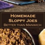 Homemade Sloppy Joes - Better than Manwich