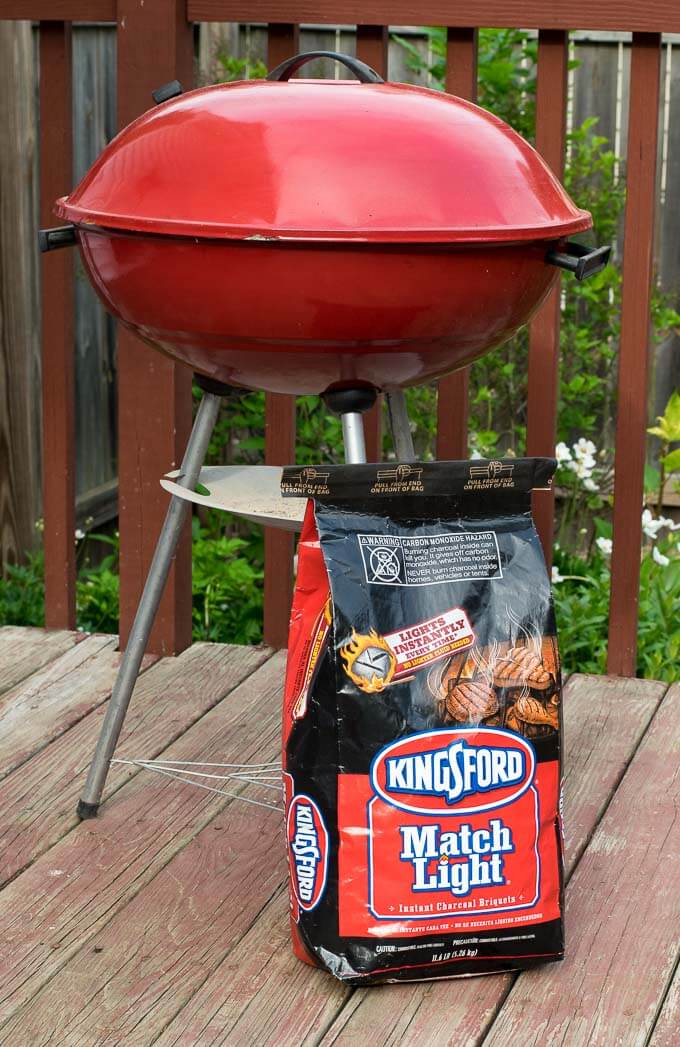 Kingford Match Light Charcoal and grill